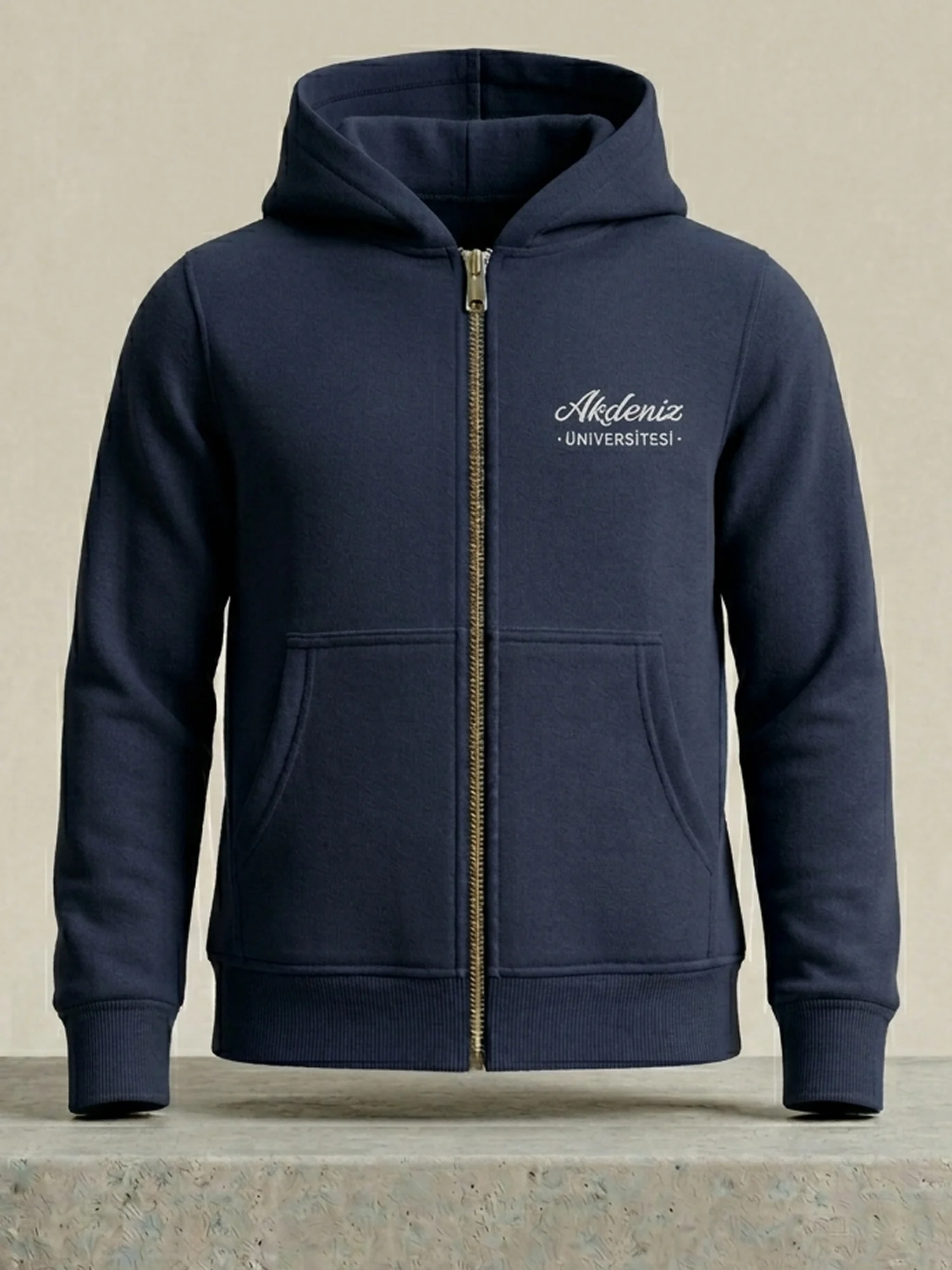 Fermuarlı Hoodie