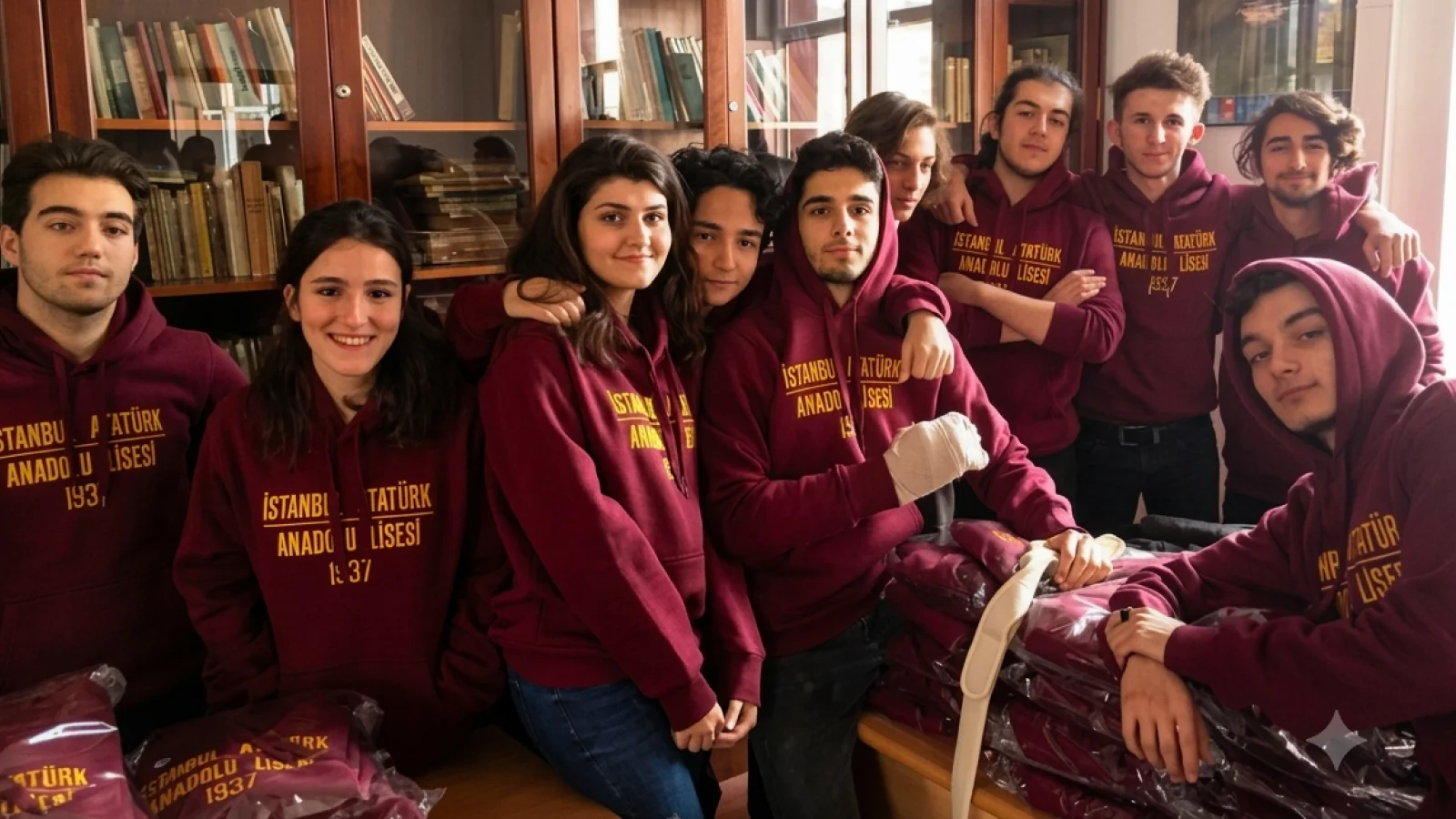 Sınıf hoodie'si